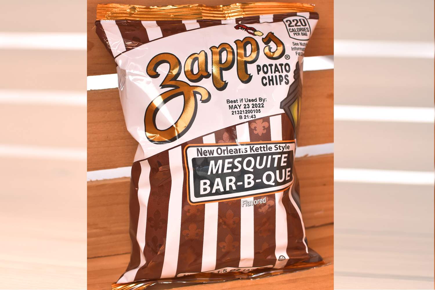Bag of Zapps BarBQue Potato Chips Chicago Philly Eats
