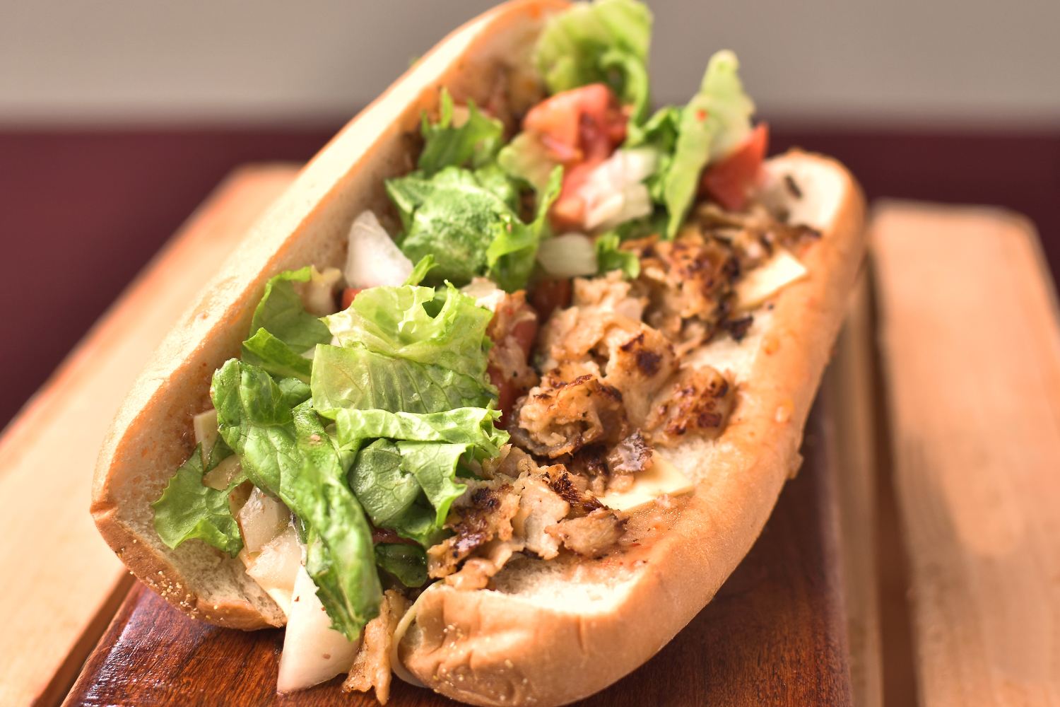 Chicken Cheesesteak Lite Chicago Philly Eats